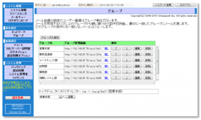 グループ会社、部署事にルールの運用・管理を委譲可能 グループ会社、部署事にルールの運用・管理を委譲可能